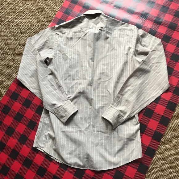 Yves Saint Laurent Button Front Striped Shirt - Picture 6 of 7